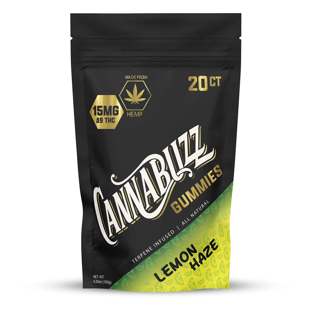Eybna イブナ 香料 CBD CBN CBG 10ml リスボンレモン Lemon Haze 15mg Uplifting Gummies | Cannabuzz