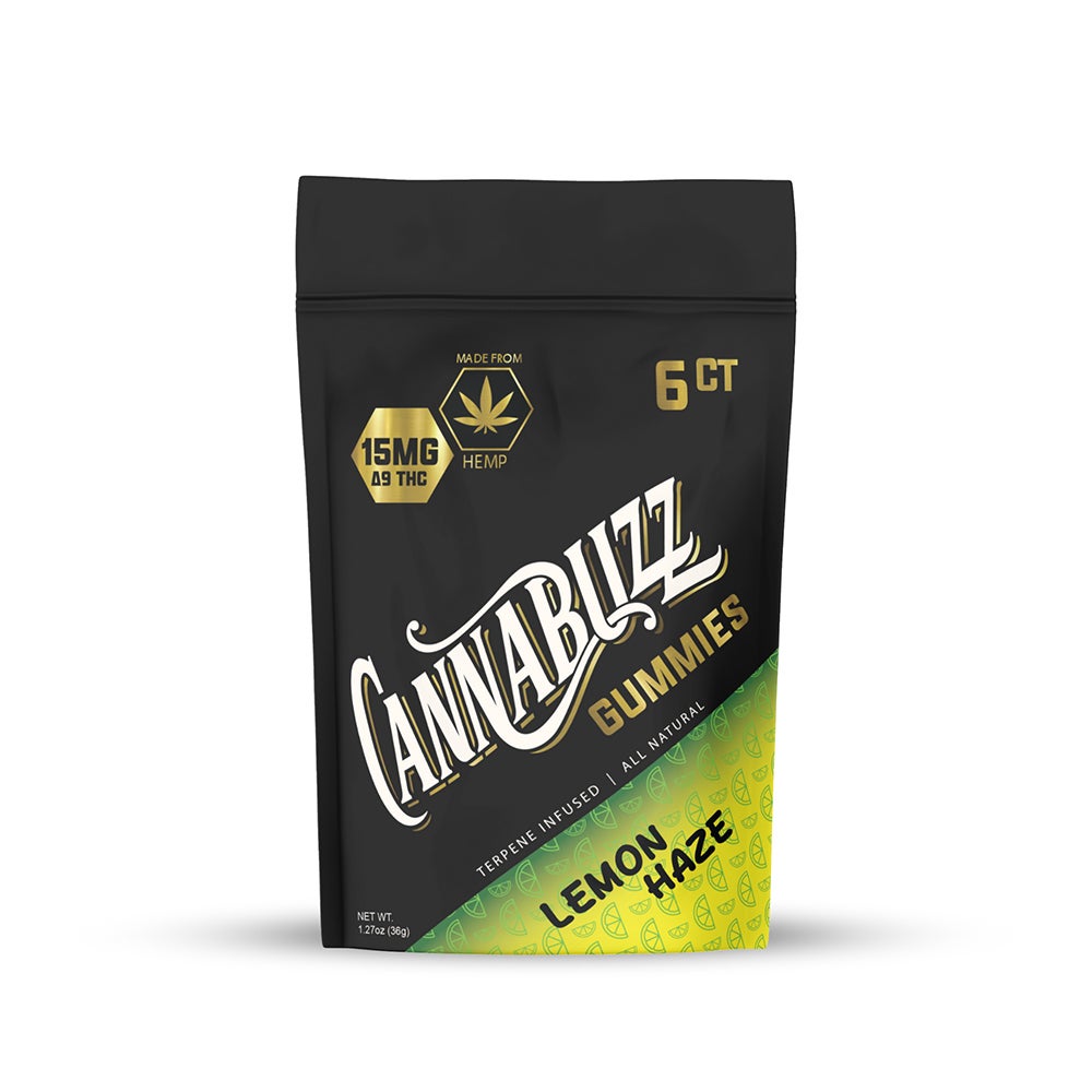 Lemon Haze 15mg Uplifting Gummies | Cannabuzz